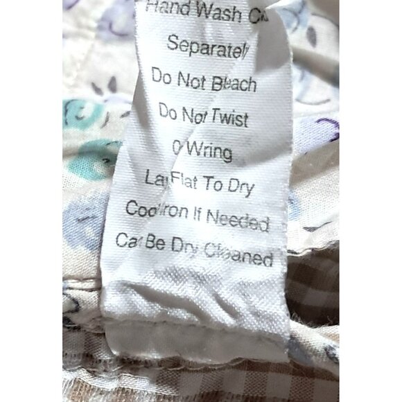 CAbi Blazer Jacket Womens SIze M Tan White Plaid Seersucker - Picture 12 of 13